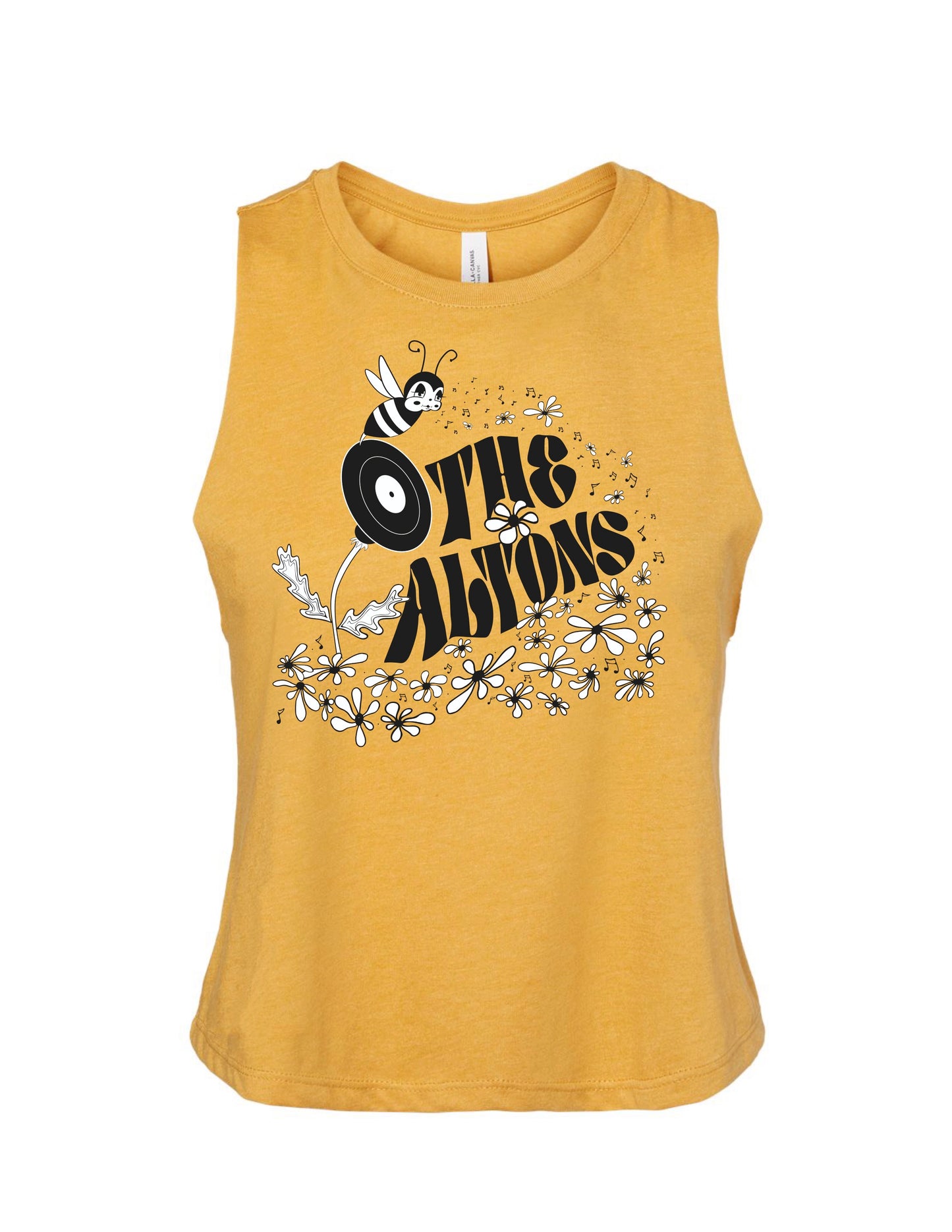 The Altons yellow bee tank top