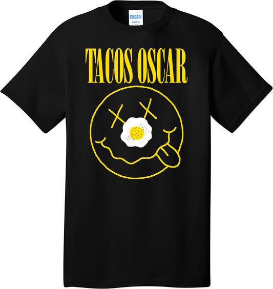 Tacos Oscar Nirvana Black Tee