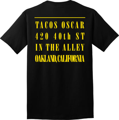 Tacos Oscar Nirvana Black Tee