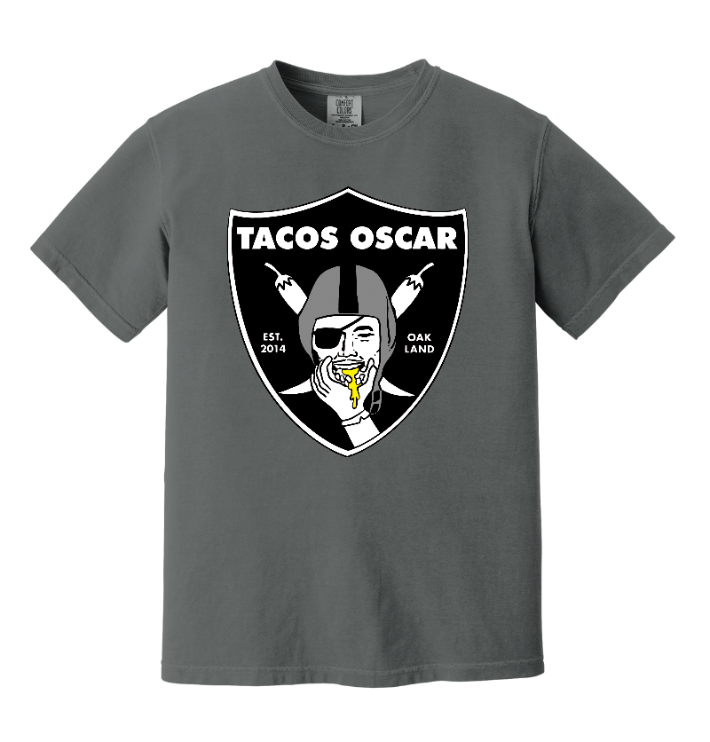 Tacos Oscar Taco Raider T shirt