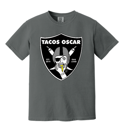 Tacos Oscar Taco Raider T shirt